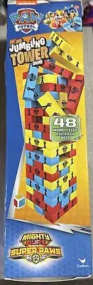 Nickelodeon Paw Patrol Game Jumbling Tower Game 48 Wood Pieces