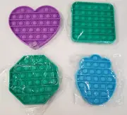 FIDGET POPPERS- 4 PACK- SENSORY TOYS