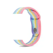 Rainbow Silicone Watch Band For Apple Watch 38/40/41 MM Watchband