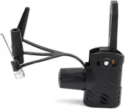 Black Bicycle Tire Inflator Multi-use Bike Pump Connector for Head Pump
