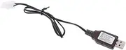 6V USB to L6.2-2P Plug NI-MH/Battery Charging Cable for RC Toys