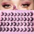 Thick Lashes Fluffy Volume Fake Eyelashes Mink Lashes Wispy False Eyelashes