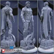 Thor Resin Sculpture Statue Model Kit Marvel Unpainted/Unassembled