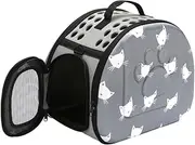 WEKAMOS Cat Carrying Backpack Portable Pet Carrier Bag for Cats and Breathable Design Sling Backpack for Outdoor Use Durable and Comfortable for Travel