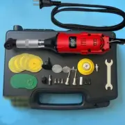 350W Tile Gap Cleaning Machine Electric Grout Removal Tool w/ 90Â° Elbow 6 Speed