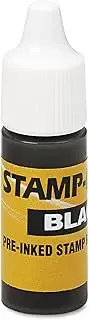 (Black) - Refill Ink for Clik & Universal Stamps, 7ml-Bottle, Black
