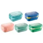 Dishwasher and Microwave Safe 1900ml Portable Lunch Box Food Container