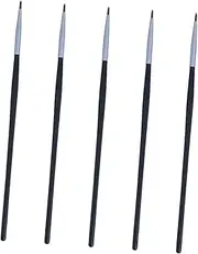 Happyyami 5Pcs Eyeliner and Lip Brush Applicator Lightweight Makeup Tools for Precision Eye and Lip Application for Beginners and Professionals present for Makeup Lovers