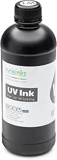 UV DTF Transfer Printer Ink 500mL White Bottle Refill Soft Ink Premium Ultraviolet Curable Direct to Film Printing AB Film Sticker Decal Custom Logo Branding Drink Glass Bottles, Phone Cases, ETC