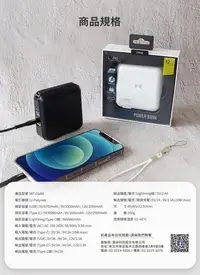 在飛比找Yahoo!奇摩拍賣優惠-LAPO  WT-01AW QC/PD3.0雙協議快充移動電