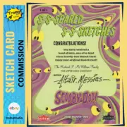 1x Commission Fleer Scooby-Doo trading card by Altair Messias - TramaStudio
