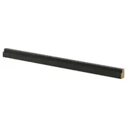 LERHYTTAN Deco strip, contoured edge, black stained