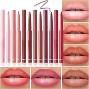 Lip Liner Combo | Lip Liner Sets | Matte Lipstick Lip Liner | Waterproof Lip Liner | Matte Lip Pencil Set | Matte Lipstick Smudge-proof Lip Liner Long-lasting Lip Gloss For Women