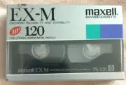 MAXELL EX-M 120 MINUTE 8MM VIDEO CASSETTE NEW PACKAGE FACTORY SEALED MADE JAPAN