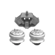 Front + Rear Engine Mount Kit for Mercedes 180E 190 W201 200 230E 250D 260E W124