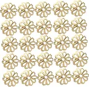 Tofficu DIY Craft Beads Caps Pcs Metal Bead Caps Jewelry Accessories for Necklaces Bracelets