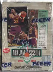 1993-94 Fleer NBA Jam Session Unopened Factory Sealed Box