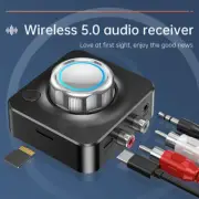 New Bluetooth-compatible 5.0 Audio Adapter 3d Music Subwoofer Play Receive