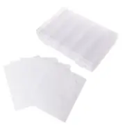 Small Coin Storage Box Round 30mm Plastic Coin Holder with Two White Pad Rings