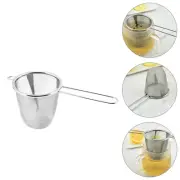 2 Pcs Tea Strainer for Teapot Stainless Steel Maker Reusable Filter