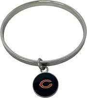 NFL Team Charm Metal Bangle Bracelet