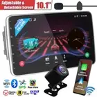Carplay Double 2DIN Rotatable 10'' Android13 Touch Screen Car Stereo Radio GPS
