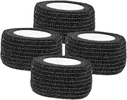 TEHAUX 4 Rolls Sticky Protector Tape for Furniture Legs Non Slip Chair Floor Protectors Adhesive Strips for Tables Sofas Stools Noise Reducing Scratch Resistant