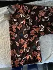 Marc New York Teal Peach Floral Top