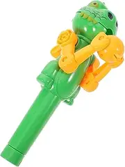 Toddmomy Creative Lollipop Robot Holder Fun Dinosaur Shape Candy Storage for Safe Design for Birthdays Halloween Christmas Celebrations Sweet Launch and Interactive Experience