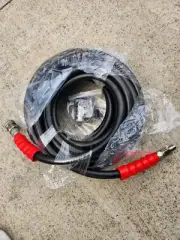 3/8" NIFUAL 5000psi Pressure Washer Hose 50FT,Kink Resistant Hot&Cold Water,SEE
