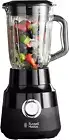 Russell Hobbs RHBL5BLK, Desire Jug Blender, 1.5L Glass Jug, Stainless Steel Blad