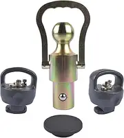 Flynsu Towing Gooseneck Hitch Kit Replacement for Dodge Ram Trucks Ball & Safety Chain Loops & Gooseneck Hole Plug GNXA2062