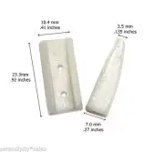 Replacement TIPS for BeadSmith NYLON JAW Flat Nose PL550 PLIERS (tips = PL551)