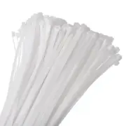 250pcs 12" 53 Lbs Cable Zip Ties Self-Locking Nylon Cable Ties 0.2"