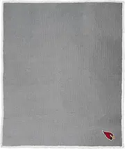 Northwest NFL Arizona Cardinals Waffle Sherpa Silk Touch Throw Blanket, Team Colors, 50" x 60"