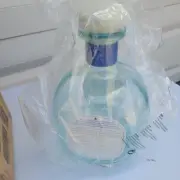 Don Julio 3 Liter Blanco Tequila Dummy Bottle Clear Blue Plastic Sealed