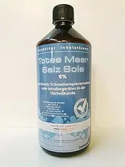 5% Dead Sea Sole for Inhaling Masks or Brine Nebuliser Brine Therapy