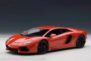 LAMBORGHINI AVENTADOR COUPE LP700-4 RED 1:18 by AUTOART #74669 BRAND NEW IN BOX