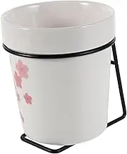 GRADENEVE Ceramic Kitchen Chopsticks Holder with Rack Stylish Utensil Drying Basket for Countertop Nordic Design with Built Drainage Slip Base Easy to Clean