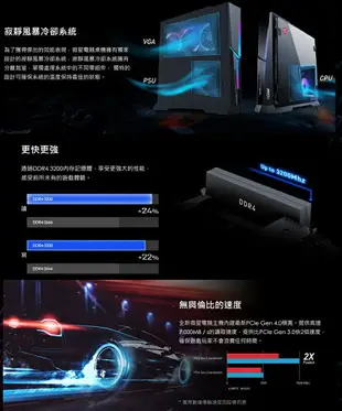 【最高折200+跨店點數22%回饋】MSI 微星 MPG Trident AS 13TD-454TW 電競主機