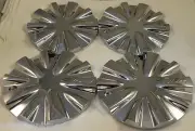 Mazzi Wheels Chrome Custom Wheel Center Cap Caps Set of 4 # C10340 NEW!