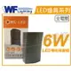 舞光 OD-2298 LED 6W 3000K 黃光 全電壓 深灰鋁 泰勒絲戶外壁燈 _ WF430852