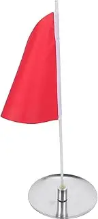 BESPORTBLE Mini Golf Cup and Flags for Golf Putting Green Replacement, Golf Flagstick Hole Cup for Putting Green Mat
