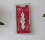 NuTone MCM Push Button Lighted White New Masterpiece Series