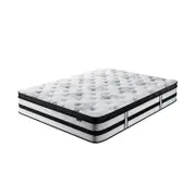 Theia 34cm Euro Top Latex Pocket Spring Mattress