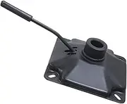 koolsoo Office Chair Lift Control Mechanism Seat Chair Swivel Base Plate Black Adjustable Parts Heavy Duty Tilt Base for Gaming Chair