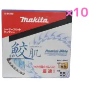 Makita A-64369 55 Teeth 165mm Carbide Tipped Circular Saw Blade 10 SET
