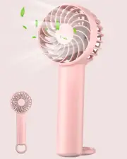 Portable Handheld Fan, Mini Portable Fan, 2000Mah Rechargeable USB Fan, 3 Speed