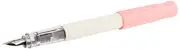 Pilot KAKUNO fountain pen (Medium Nib) - Soft Pink cap White body F/S w/Track#