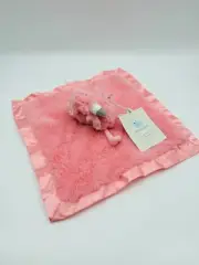 Cloud Island Flamingo Lovey Security Blanket Pink Satin Trim Target Baby Nursery